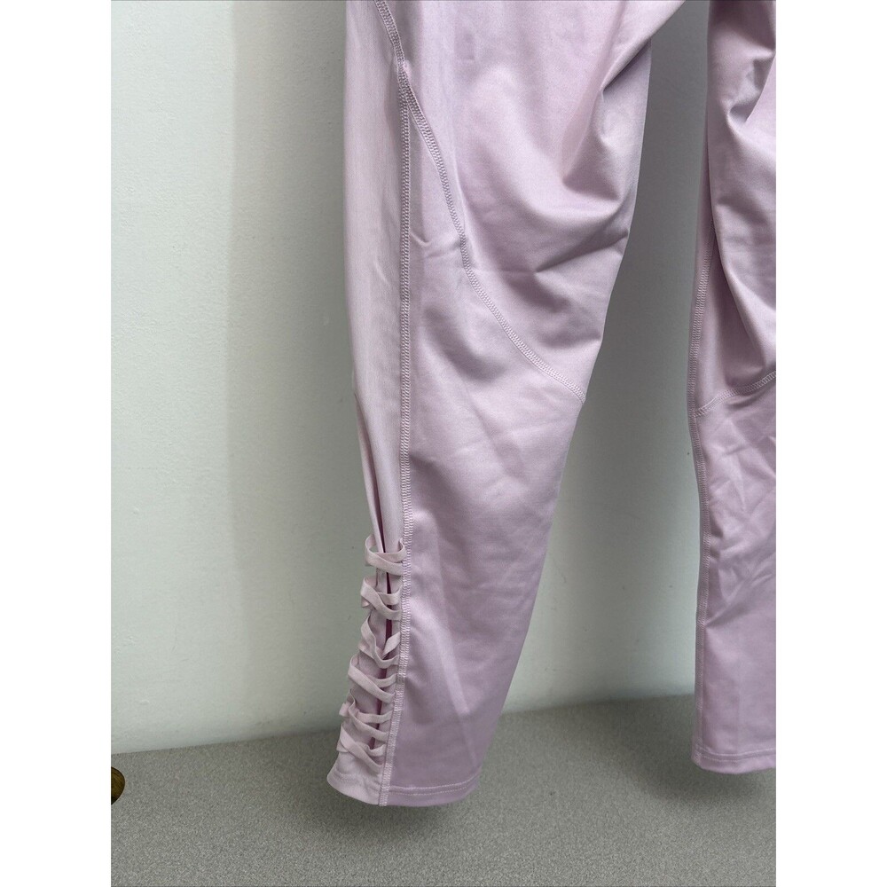 Tek Gear DryTEK Work‎ Out Gear Leggings, Lilac, with Pockets, Weaving, Womens XL - Picture 7 of 10